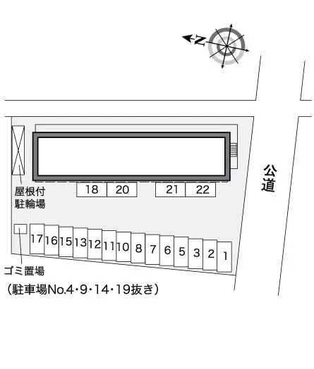 新居浜市八雲町 月極駐車場
